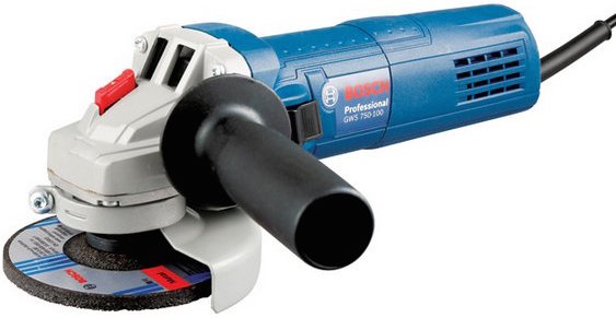 Bosch Angle Grinder 4", 750W, 11000rpm, GWS750-100 - Click Image to Close